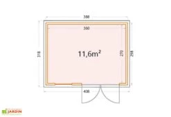 Abri De Jardin En Métal Eleganto Plus – 11,6 M² -Solid || Axi || EXIT TOYS Soldes Boutique plan abri jardin metal eleganto plus