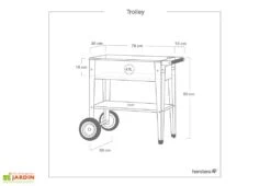 Jardinière Sur Pieds En Acier Avec Roues – Barcelona Liso -Solid || Axi || EXIT TOYS Soldes Boutique plan dimensions carre jardin