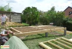 Plancher Bois + Laine De Roche Pour Studio 515x495cm