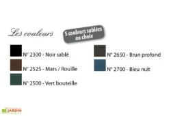 Porte Supplémentaire Pour Serre Chambord Ou Versailles -Solid || Axi || EXIT TOYS Soldes Boutique porte accessoire serre chambord ou versailles aluminium laque 5 coloris 1