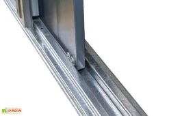 Armoire De Jardin En Acier Galvanisé 151 X 122 Cm -Solid || Axi || EXIT TOYS Soldes Boutique porte coulissante armoire jardin acier galvanise rangement exterieur