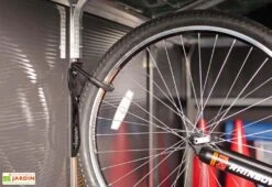 Porte Vélo Vertical Pour Abris De Jardin Yukon -Solid || Axi || EXIT TOYS Soldes Boutique porte velo vertical 2