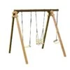 Portique En Bois éco-friendly 2 Balançoires 1 Siège Bébé – Ulysse -Solid || Axi || EXIT TOYS Soldes Boutique portique 3 enfants balanc oires sie ge 1