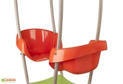 Portique Balançoires Bois Et Métal 2,30 M Bongo -Solid || Axi || EXIT TOYS Soldes Boutique portique aire de jeux bois acier bongo