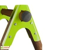 Portique Balançoires Bois Et Métal 2,30 M Deko -Solid || Axi || EXIT TOYS Soldes Boutique portique aire de jeux bois acier deko 5