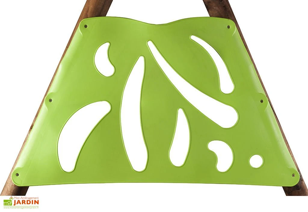 Portique Balançoires + Toboggan Bois Et Métal Octavo 4 Portique Balançoires + Toboggan Bois Et Métal Octavo – Image 2