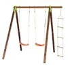 Portique Balançoires Bois Et Métal 2,30 M Xylo 2 Portique Balançoires Bois Et Métal 2,30 M Xylo -Solid || Axi || EXIT TOYS Soldes Boutique portique aire de jeux bois acier xylo 1