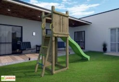 Portique Aire De Jeux Zébulon -Solid || Axi || EXIT TOYS Soldes Boutique portique aire de jeux zebulon 1