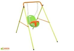 Portique Balançoire Pour Bébé En Métal Emma