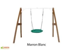 Axi Portique En Bois De Hemlock Avec Balançoire Nid D’Oiseau -Solid || Axi || EXIT TOYS Soldes Boutique portique bois hemlock balancoire nid oiseau 10