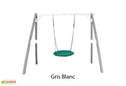 Axi Portique En Bois De Hemlock Avec Balançoire Nid D’Oiseau -Solid || Axi || EXIT TOYS Soldes Boutique portique bois hemlock balancoire nid oiseau 8