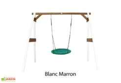 Axi Portique En Bois De Hemlock Avec Balançoire Nid D’Oiseau -Solid || Axi || EXIT TOYS Soldes Boutique portique bois hemlock balancoire nid oiseau 9