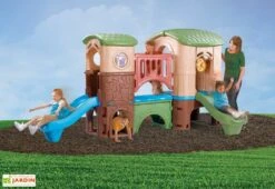 Step2 Portique Aire De Jeux Clubhouse -Solid || Axi || EXIT TOYS Soldes Boutique portique clubhouse 1