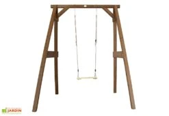 Axi Portique Simple Balançoire En Bois De Hemlock