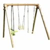 Portique En Bois 1 Balançoire 1 Face-à-face 1 Siège Bébé – Pierre 2 Portique En Bois 1 Balançoire 1 Face-à-face 1 Siège Bébé – Pierre -Solid || Axi || EXIT TOYS Soldes Boutique portique pierre 3 enfants 1 be be 1