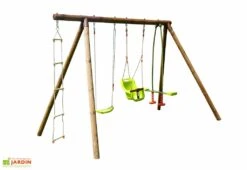 Portique 1 Siège Bébé 1 Balançoire 1 échelle 1 Face-à-face - Suzon