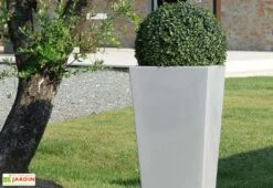 Pot De Fleurs En Polyéthylène Hydrus - 39 X 39 X 85 Cm -Solid || Axi || EXIT TOYS Soldes Boutique pot de fleurs hydrus 3