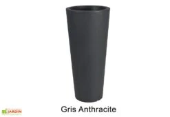 Pot De Fleurs Polyéthylène Hydra H85 Ø39 (pls. Coloris) -Solid || Axi || EXIT TOYS Soldes Boutique pot fleur exterieur polyethylene hydra 85cm 3