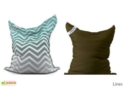 Pouf Géant Extérieur Imperméable – Printed -Solid || Axi || EXIT TOYS Soldes Boutique pouf ge ant polyester 01 1