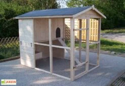 Poulailler En Bois Gournay (175x268x204) -Solid || Axi || EXIT TOYS Soldes Boutique poulailler bois gournay 1