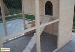 Poulailler En Bois Gournay (175x268x204) -Solid || Axi || EXIT TOYS Soldes Boutique poulailler bois gournay 2