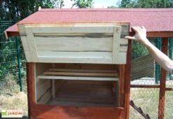 Poulailler En Bois Gournay (175x268x204) -Solid || Axi || EXIT TOYS Soldes Boutique poulailler bois gournay 3