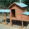 Poulailler Pavilly (0,9x2,3x1,5) -Solid || Axi || EXIT TOYS Soldes Boutique poulailler bois pavilly 1