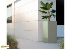 Jardinière Haute En Métal Thermolaqué – 50 X 50 X 100 Cm -Solid || Axi || EXIT TOYS Soldes Boutique profil pleinair jardiniere hg08977101