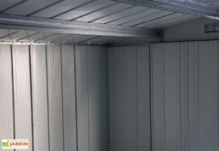 Abri De Jardin En Métal Galvanisé Anthracite Duramax 7 M² -Solid || Axi || EXIT TOYS Soldes Boutique renfort toiture abri jardin metal duramax duae1010pr