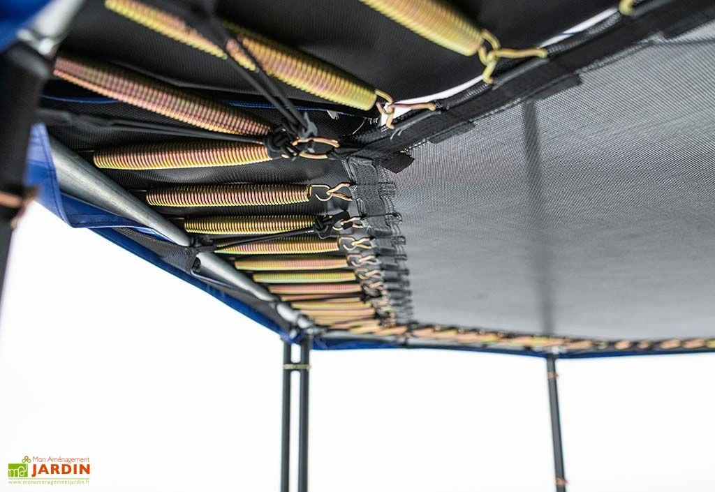 Trampoline Extérieur Avec Filet De Sécurité Octopulse 360 – 3,35 X 3,66 M 4 Trampoline Extérieur Avec Filet De Sécurité Octopulse 360 – 3,35 X 3,66 M – Image 2