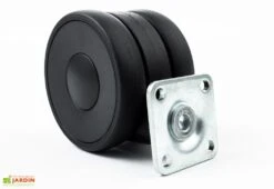 Roues En Polyamide Pour Coffre De Rangement Ø 6,5 Cm -Solid || Axi || EXIT TOYS Soldes Boutique roue vue ancrage