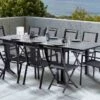 Salon De Jardin HPL Star : Table Extensible + 6 Fauteuils + 4 Chaises 1 Salon De Jardin HPL Star : Table Extensible + 6 Fauteuils + 4 Chaises -Solid || Axi || EXIT TOYS Soldes Boutique salon de jardin aluminium 6 10 personnes hbl 6 fauteuils 4 chaises