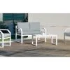 Hevea Salon De Jardin En Aluminium Blanc Genova – 4 Places -Solid || Axi || EXIT TOYS Soldes Boutique salon de jardin en aluminium blanc