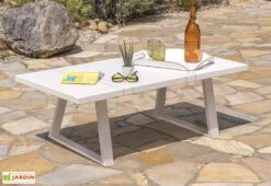 Salon De Jardin En Aluminium Blanc Table Canapé 5 Places - Ibiza 10 Salon De Jardin En Aluminium Blanc Table Canapé 5 Places - Ibiza -Solid || Axi || EXIT TOYS Soldes Boutique salon de jardin ibiza 1