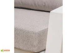 Salon De Jardin En Aluminium Blanc Table Canapé 5 Places - Ibiza 11 Salon De Jardin En Aluminium Blanc Table Canapé 5 Places - Ibiza -Solid || Axi || EXIT TOYS Soldes Boutique salon de jardin ibiza 2