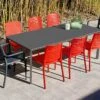 Salon De Jardin : 1 Table 200 X 90 Cm + 6 Chaises + 2 Fauteuils – Park 2 Salon De Jardin : 1 Table 200 X 90 Cm + 6 Chaises + 2 Fauteuils – Park -Solid || Axi || EXIT TOYS Soldes Boutique salon jardin alu 8 places meet park