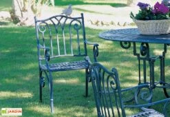 Salon De Jardin En Aluminium Sahara : 1 Table + 4 Fauteuils -Solid || Axi || EXIT TOYS Soldes Boutique salon jardin aluminium sahara 2