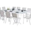 Salon De Jardin Carré Whitestar : 1 Table Extensible + 8 Fts + 4 Chs 1 Salon De Jardin Carré Whitestar : 1 Table Extensible + 8 Fts + 4 Chs -Solid || Axi || EXIT TOYS Soldes Boutique salon jardin aluminium white star 12 personnes 2 coloris