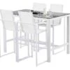 Salon De Jardin En Aluminium Star : Bar + 4 Fauteuils -Solid || Axi || EXIT TOYS Soldes Boutique salon jardin aluminum bar fauteuils 1