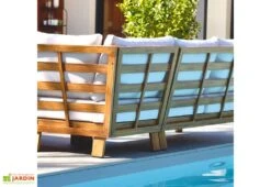 Salon De Jardin D’angle En Aluminium 5 Places - Majorque -Solid || Axi || EXIT TOYS Soldes Boutique salon jardin angle aluminium terrasse arriere