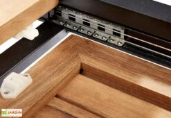 Salon De Jardin Bali : Table Extensible + 8 Fauteuils + 4 Chaises -Solid || Axi || EXIT TOYS Soldes Boutique salon jardin bali table extensible mecanisme