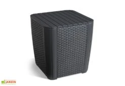 Keter Salon De Jardin En Résine Tressée 2 Places - Iowa -Solid || Axi || EXIT TOYS Soldes Boutique salon jardin iowa anth table coffre