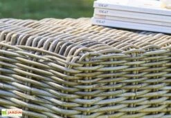 Salon De Jardin En Kubu 4/5 Places – 2 Tables, 1 Canapé Et 2 Fauteuils -Solid || Axi || EXIT TOYS Soldes Boutique salon jardin kubu deux table 4