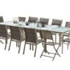 Salon De Jardin Modulo : Table à Rallonge + 8 Fauteuils + 4 Chaises -Solid || Axi || EXIT TOYS Soldes Boutique salon jardin modulo table extensible plateau verre 8 fauteuils 4 chaises pliantes 3