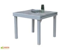 Salon De Jardin Aluminium : Table Extensible 90/180 Cm + 4 Fauteuils -Solid || Axi || EXIT TOYS Soldes Boutique salon jardin modulo wilsa aluminium verre decors bois tables 4personnes