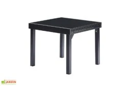 Salon De Jardin Modulo : Table Extensible + 4 Fauteuils + 4 Chaises -Solid || Axi || EXIT TOYS Soldes Boutique salon jardin modulo wilsa table extensible 4fauteuils 4chaises aluminium verre 5