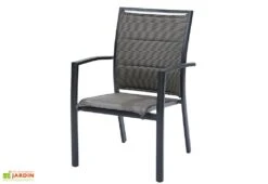 Salon De Jardin Modulo : Table Extensible + 6 Fauteuils + 4 Chaises -Solid || Axi || EXIT TOYS Soldes Boutique salon jardin modulo wilsa table extensible fauteuils aluminium verre 2 1 1