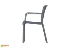 Salon De Jardin En Résine – 6 Personnes -Solid || Axi || EXIT TOYS Soldes Boutique salon jardin re sine gris 02