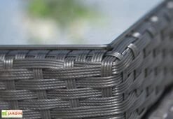 Salon De Jardin En Résine Tressée Encastrable : 11 Pièces, 2 Coloris -Solid || Axi || EXIT TOYS Soldes Boutique salon jardin resine tressee 10 places 6fauteuils 4 poufs 2