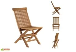 Salon De Jardin En Bois De Teck – 1 Table Ovale 240 Cm Et 8 Chaises -Solid || Axi || EXIT TOYS Soldes Boutique salon jardin teck brut ovale 4